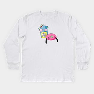 Hazel & Cha-Cha Kids Long Sleeve T-Shirt